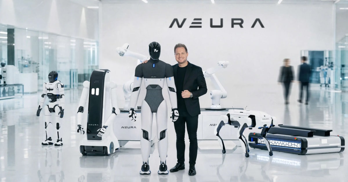 NEURA capta 1.400 millones para escalar humanoides