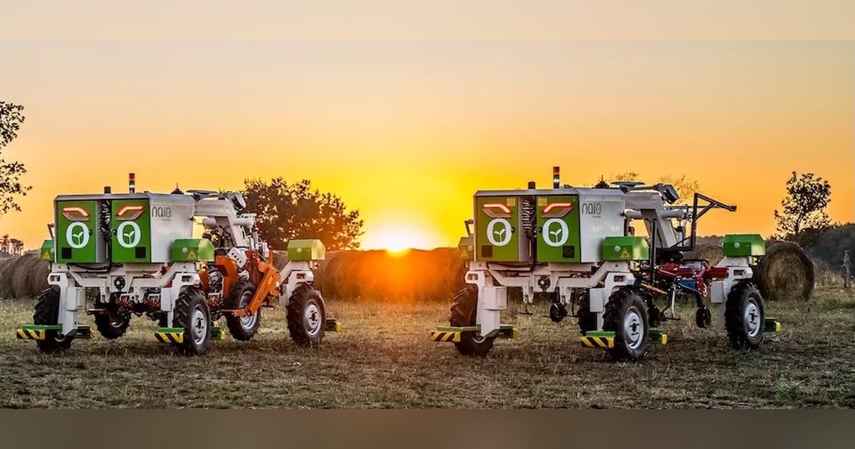 Fotografía oficial de Orio publicada por Naïo Technologies.