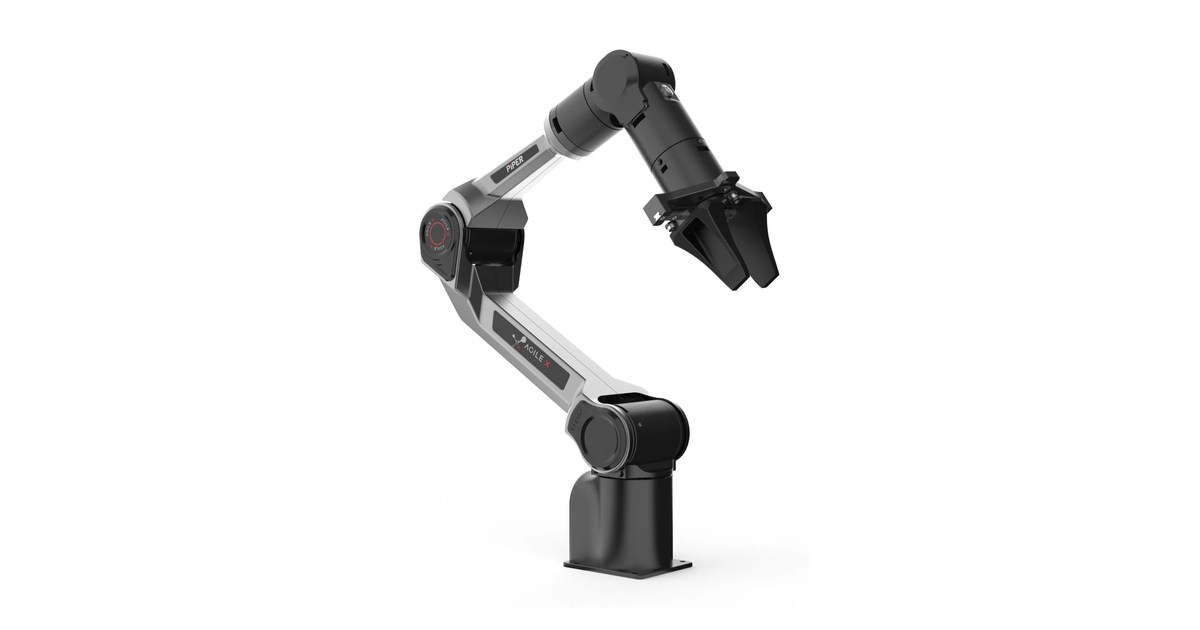 Render oficial de PiPER publicado por AgileX Robotics.