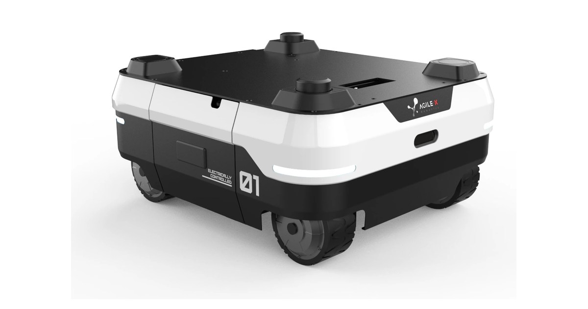 Render oficial de RANGER AIR publicado por AgileX Robotics.
