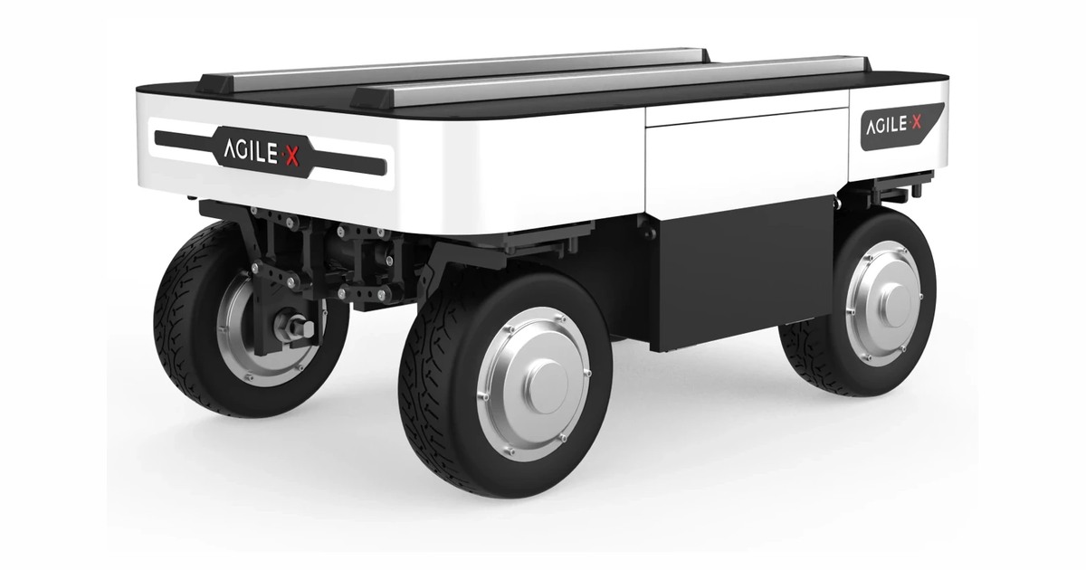 Render oficial de RANGER MINI 3.0 publicado por AgileX Robotics.