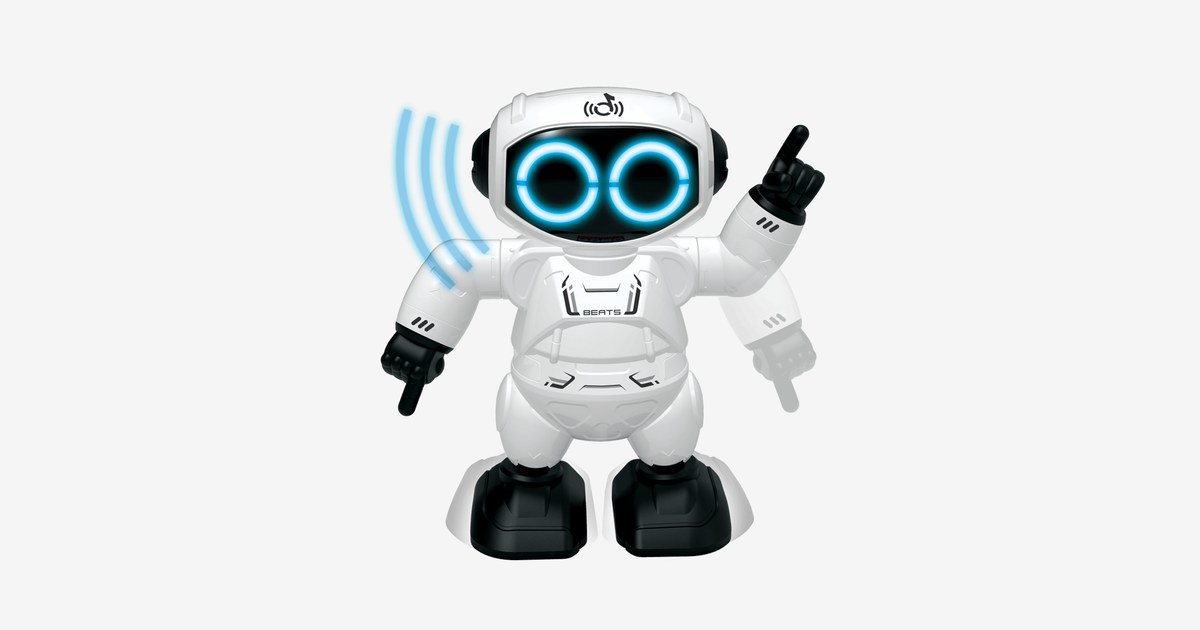Imagen oficial del robot Robo Beats de Silverlit.
