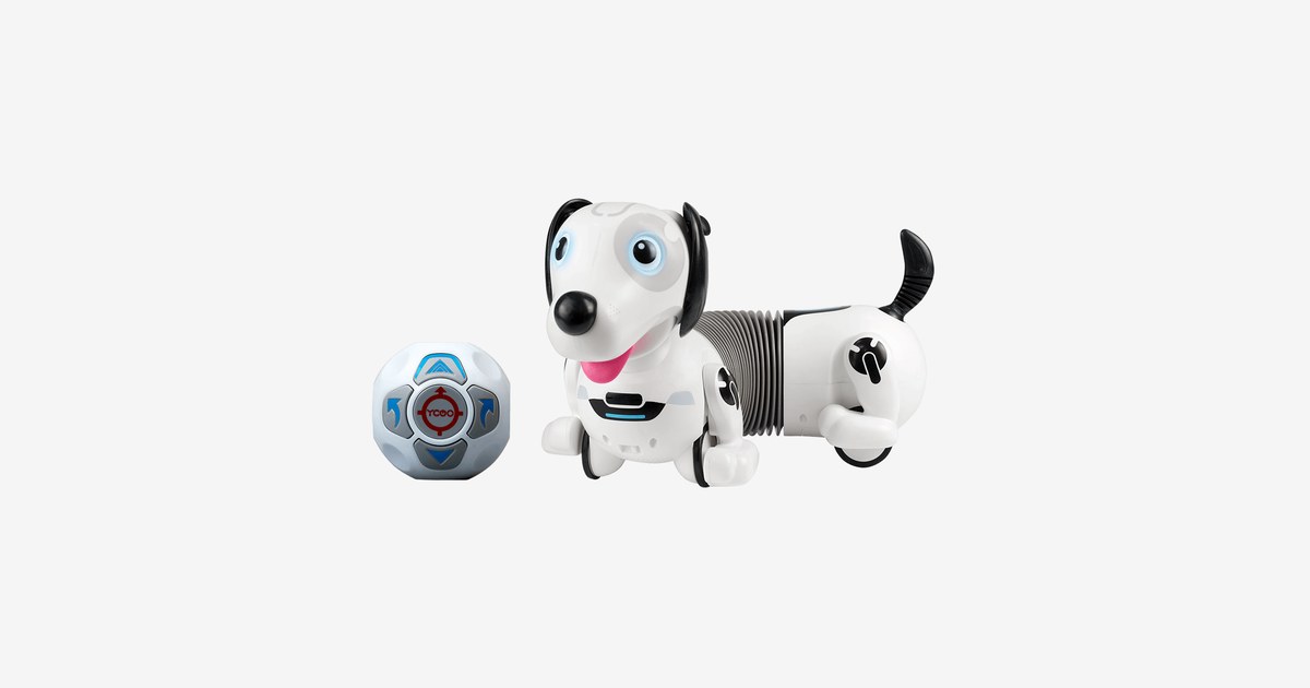 Imagen oficial del robot Robo Dackel R de Silverlit.