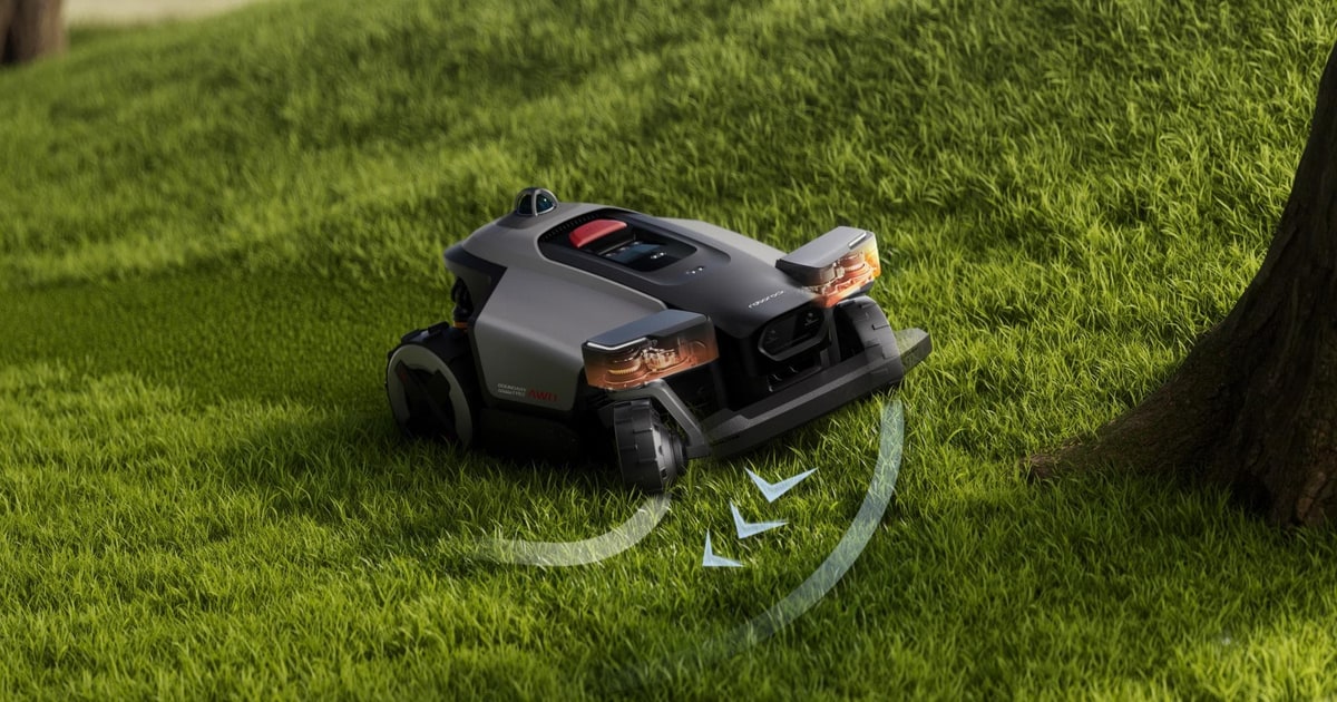 Roborock pone a la venta RockMow X120H con LiDAR y tracción total