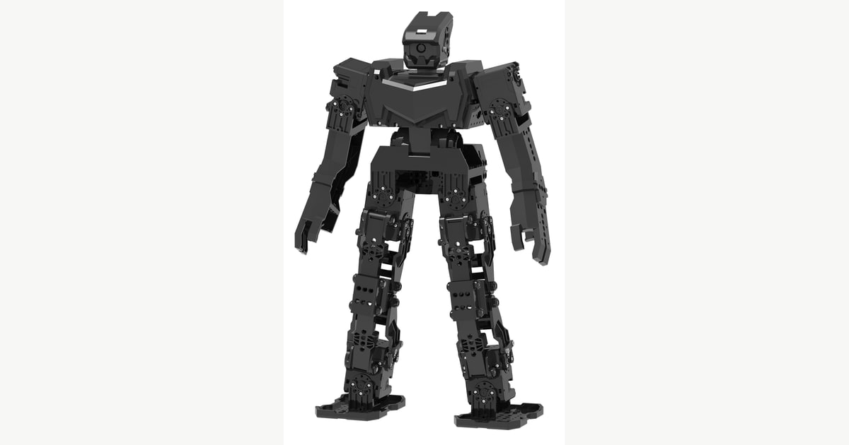 MAX-E1 montado con ROBOTIS ENGINEER Kit 1 y actuadores DYNAMIXEL