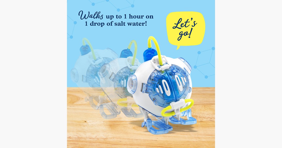Imagen oficial del kit Saltwater Fuel Cell Robot de Thames & Kosmos.