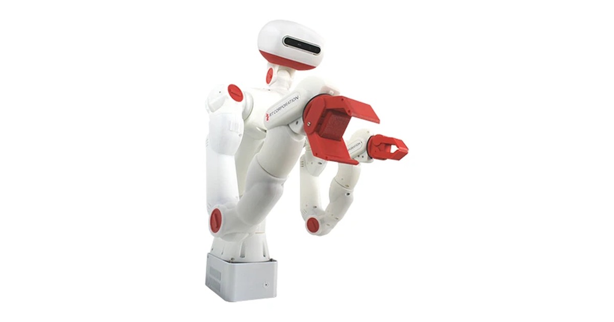Fotografía oficial del robot Sciurus17 de RT Corporation.