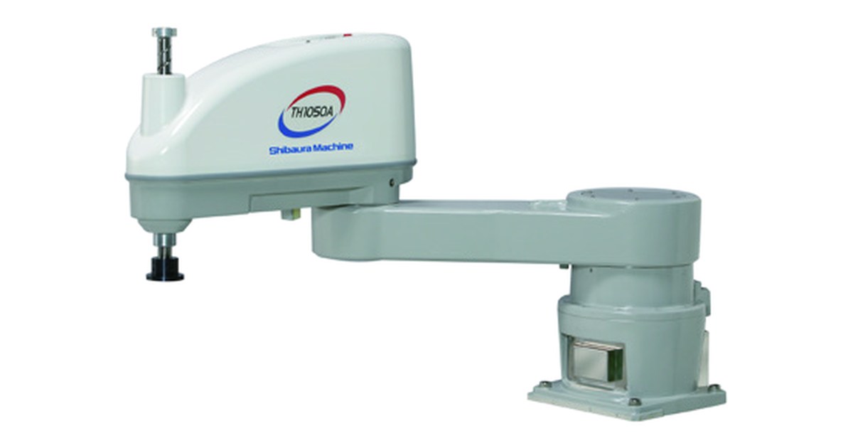 Vista oficial del robot Shibaura Machine TH1050A.