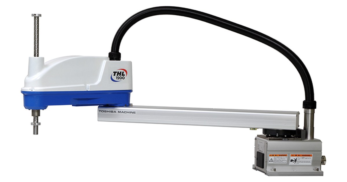 Vista oficial del robot Shibaura Machine THL1200.