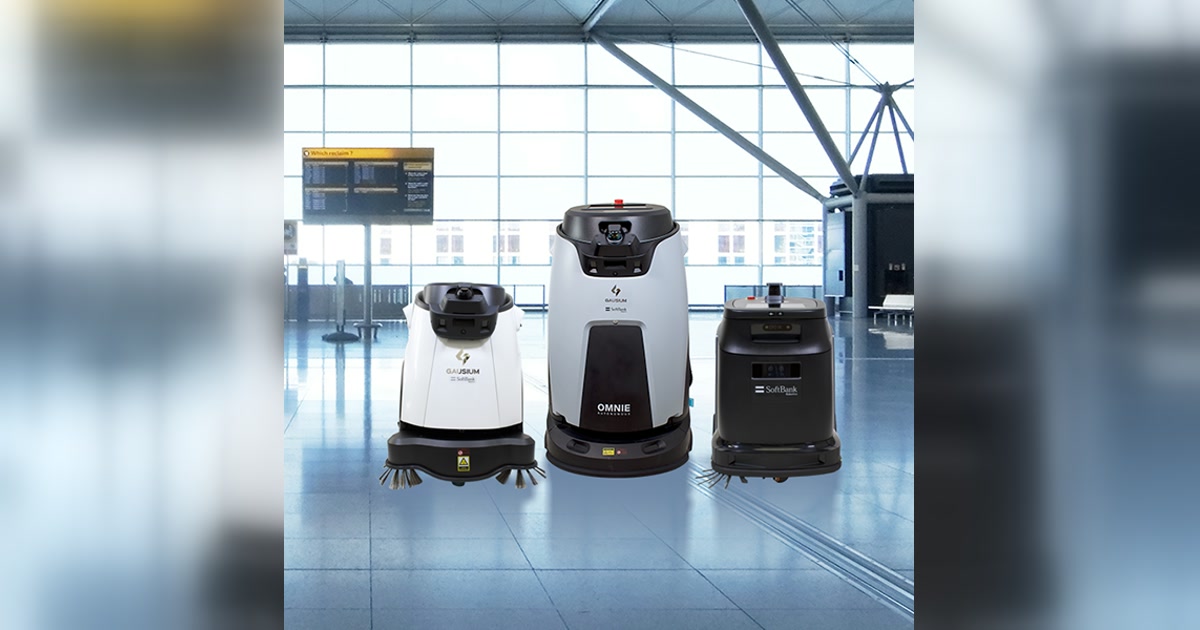 SoftBank y Flagship superan 200 robots de limpieza en aeropuertos