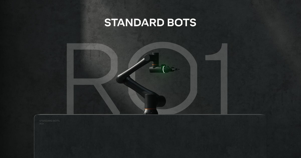 Standard Bots capta 200 millones para escalar sus robots