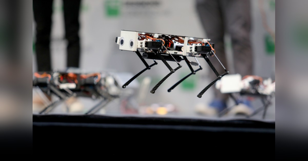 Fotografía de Stanford Pupper v1 publicada por Stanford Student Robotics.