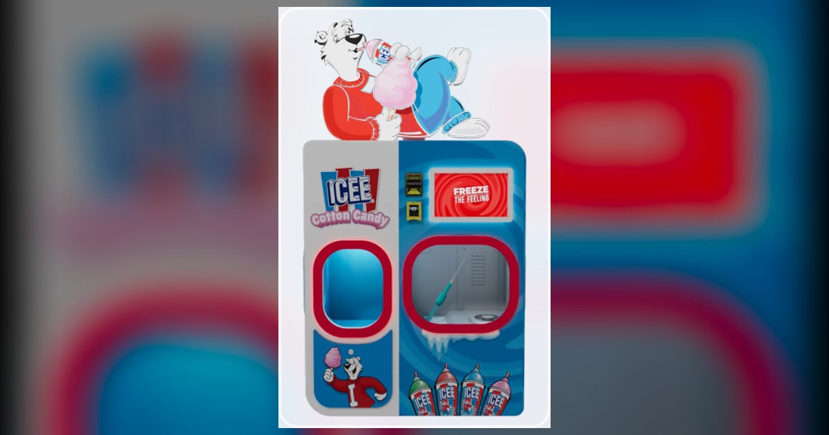 Sweet Robo lleva ICEE al algodón de azúcar robotizado