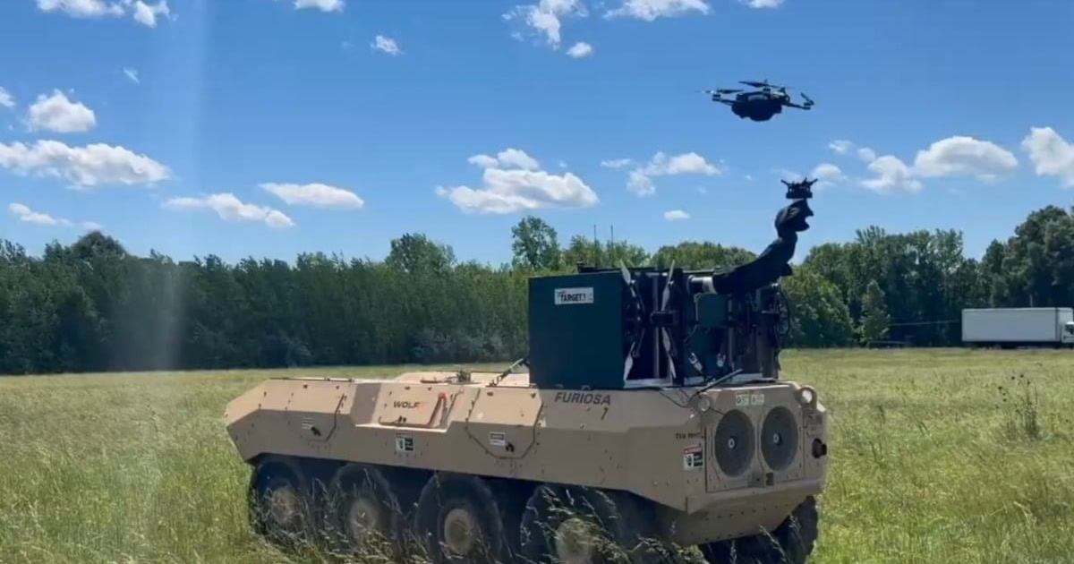 Target Arm convierte Hunter WOLF en una base móvil de drones