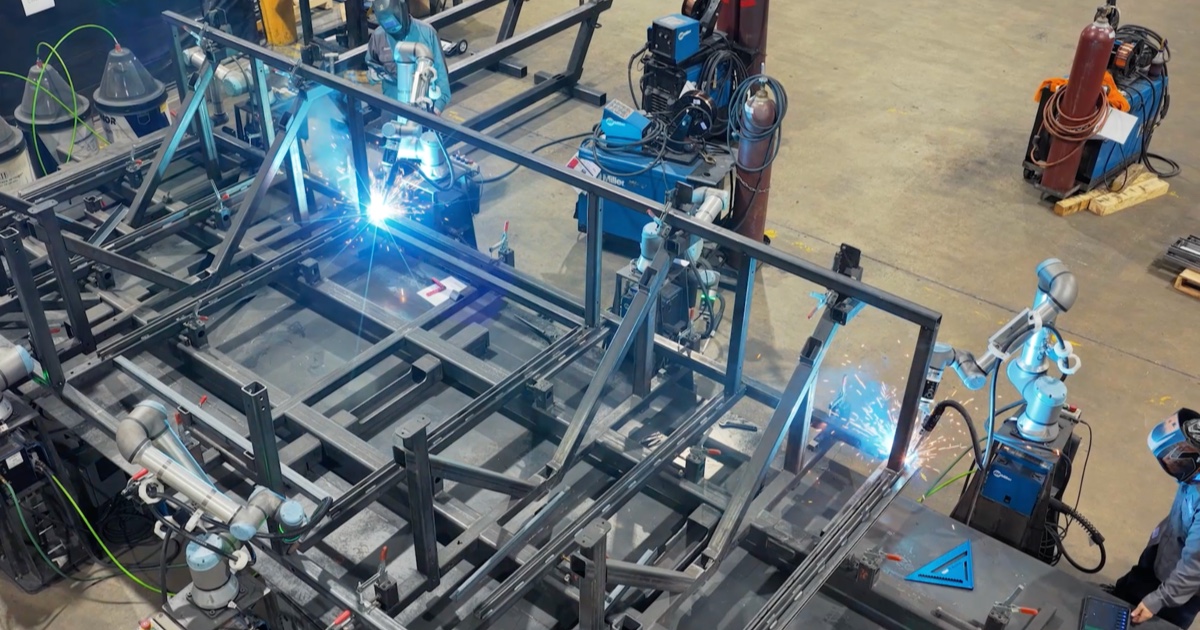 Tate multiplica por 12 la soldadura con 58 cobots