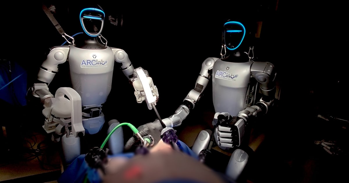 UCSD lleva humanoides teleoperados a cirugía laparoscópica