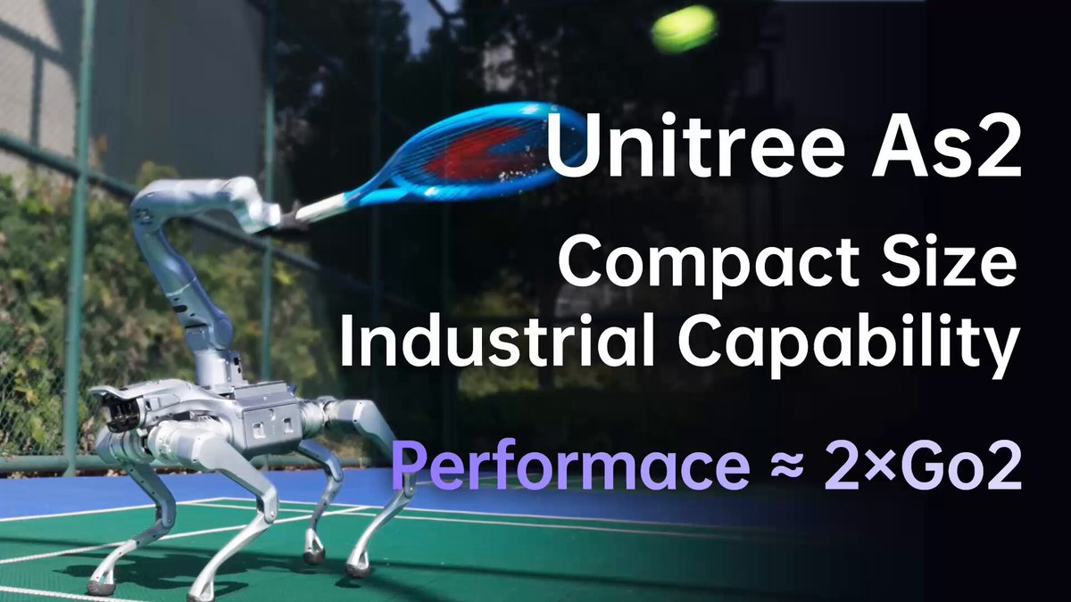 Unitree As2 lleva el perro robot hacia usos industriales: más carga, más autonomía y más resistencia