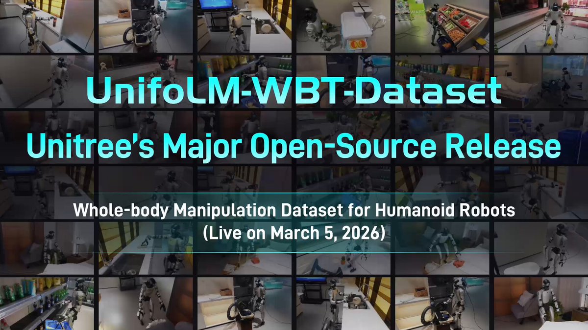 Unitree abre UnifoLM-WBT-Dataset: más que otro modelo, un atajo para entrenar humanoides con datos reales