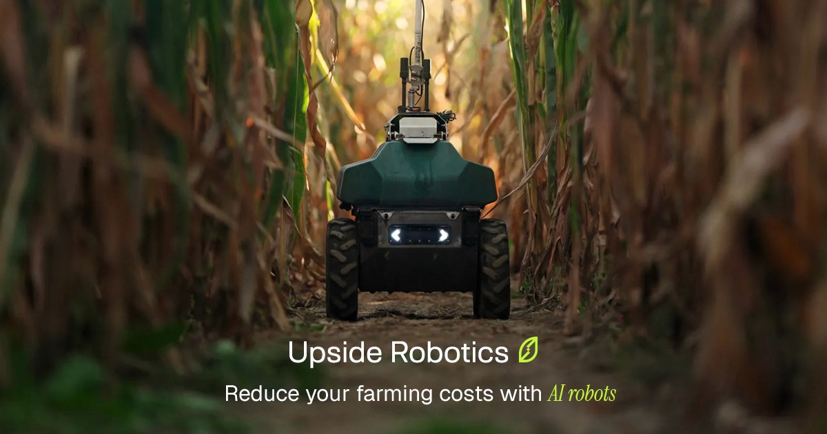 Upside Robotics abre reservas de Maize Runner y lleva la fertilización autónoma de precisión al terreno comercial
