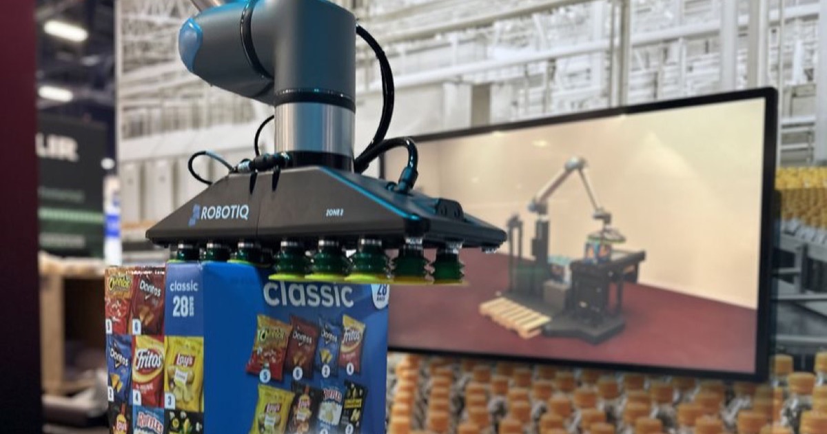 Vention y Universal Robots empaquetan el final de línea en una sola plataforma