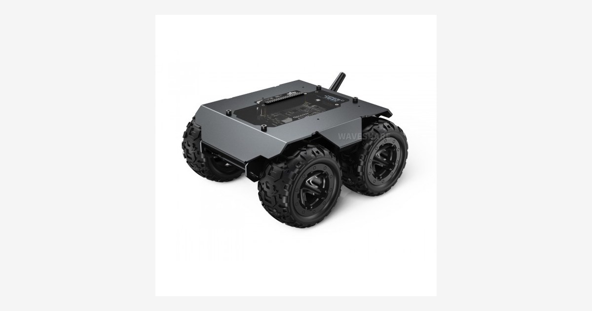 Imagen oficial del robot WAVE ROVER de Waveshare.