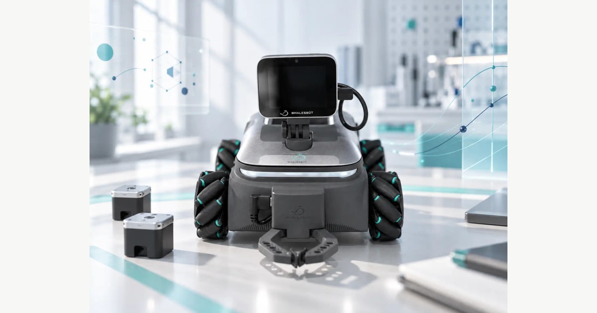 Render oficial de EliteMind, robot modular de WhalesBot en desarrollo