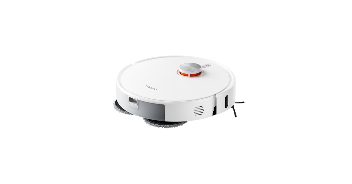 Render oficial del Xiaomi Robot Vacuum S40 completo sobre fondo blanco.