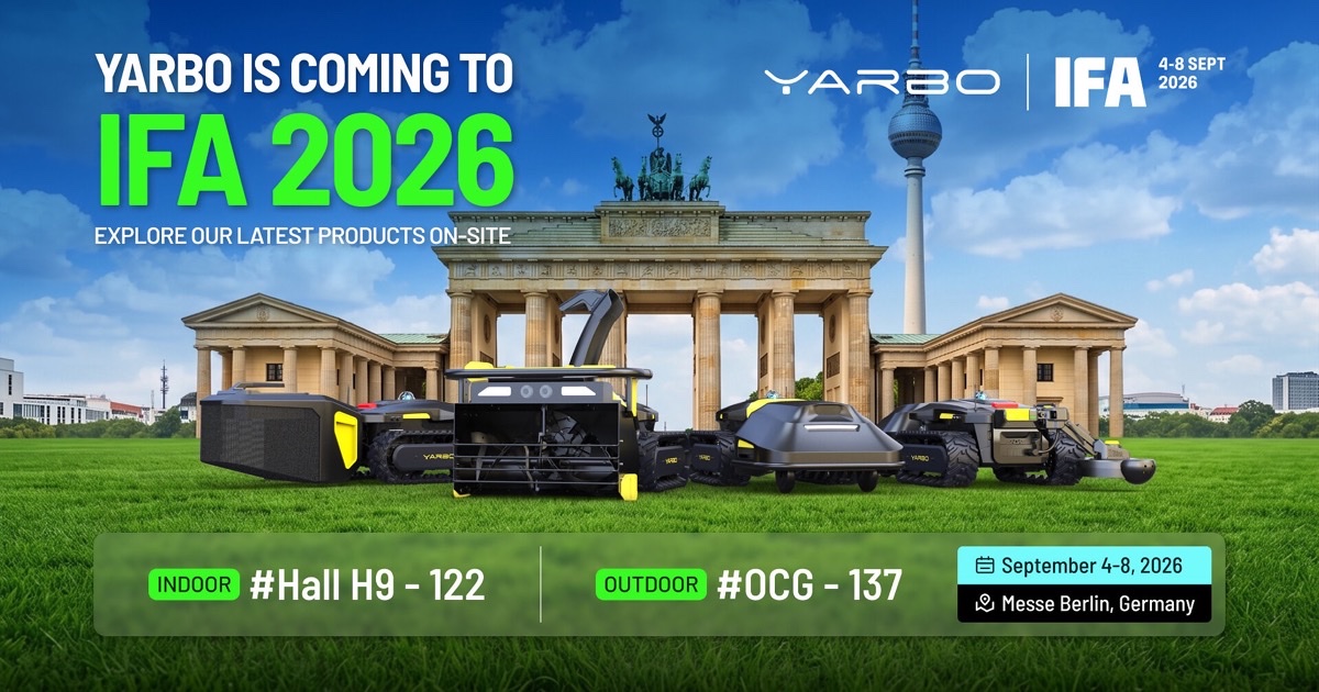 Yarbo lleva a IFA la versión final de su robot modular M Series