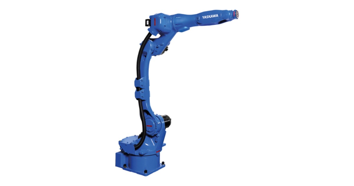 Vista oficial del robot Yaskawa Motoman GP8L.
