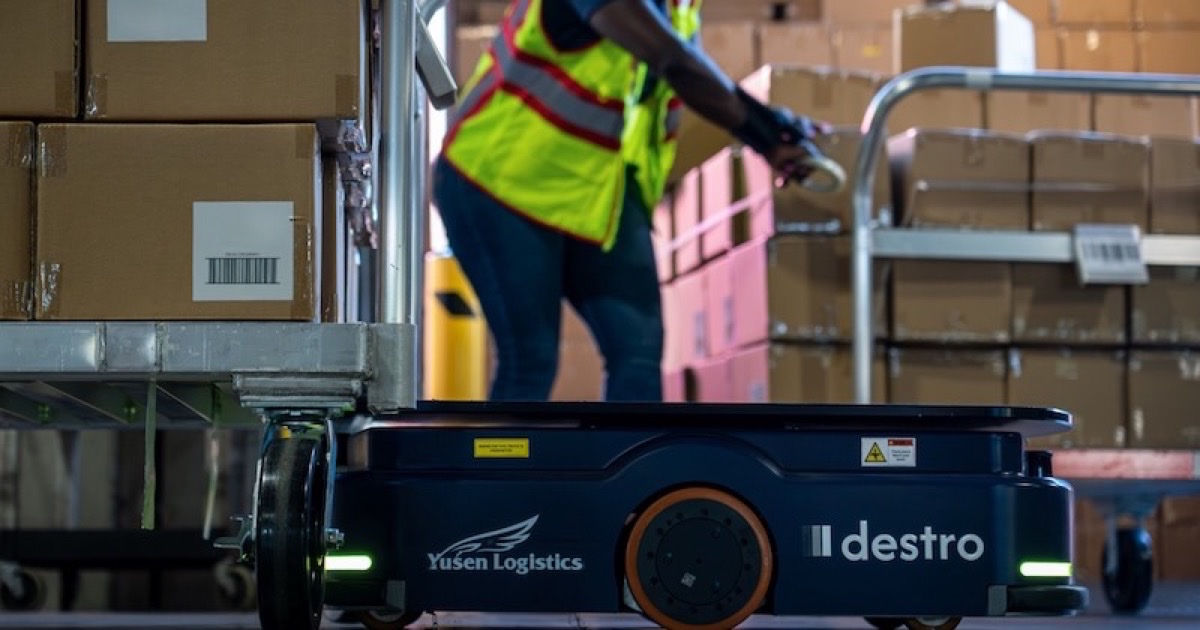 Yusen coordina empleados y robots de almacén con Destro AI