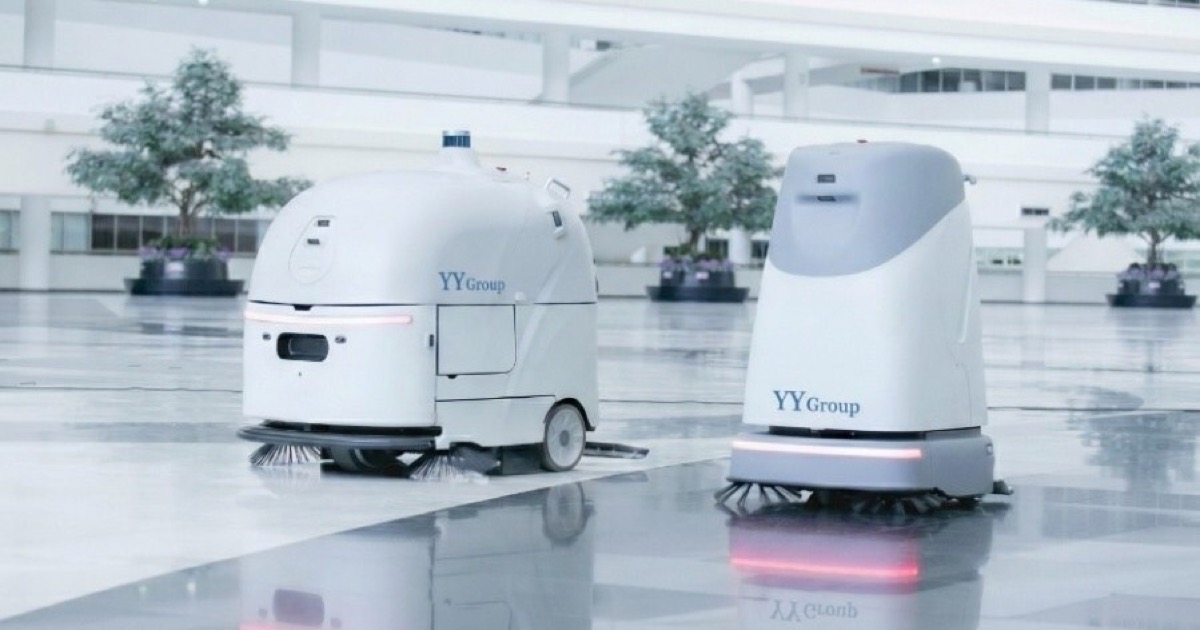 YY Group llevará robots VIGGO a limpieza comercial en Asia