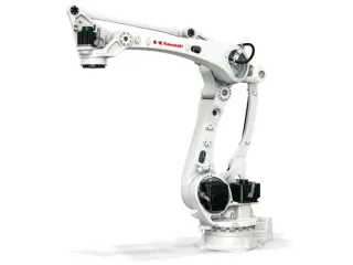 Vista oficial del robot Kawasaki Robotics CP110L.