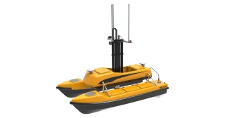 Render oficial del ME120 de OceanAlpha con su configuración de producto.