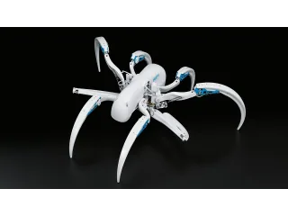 Imagen oficial del demostrador BionicWheelBot publicada por Festo.