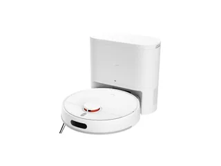 Render oficial del Xiaomi Robot Vacuum H40 con estación de vaciado.