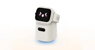 Render oficial de TCL Tbot completo con un reloj infantil acoplado como pantalla.