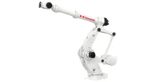 Vista oficial del robot Kawasaki Robotics MXP410X.