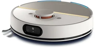 Philips HomeRun 7000 XU7000/02 blanco con detalles dorados y torreta láser.