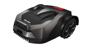Render oficial de un cortacésped de la familia iGarden R35 y R55.