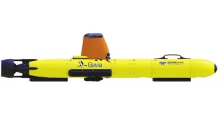 Gavia AUV en la imagen de producto incluida en la ficha oficial de Teledyne.