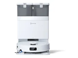 Render de DEEBOT N50 OMNI completo con su estación, publicado en la ficha de ECOVACS Japón.