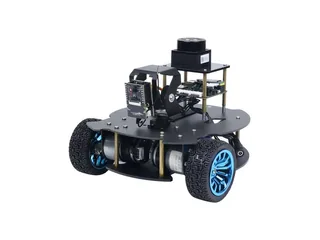 Imagen oficial del MicroROS V2 con lidar y soporte de cámara.
