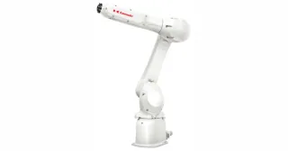 Vista oficial del robot Kawasaki Robotics RS007L.