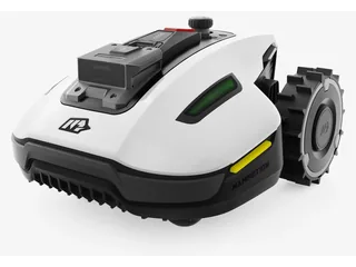 Render oficial del cortacésped MAMMOTION YUKA mini de primera generación completo.