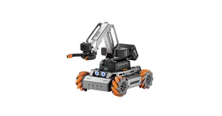 Imagen oficial del AiMecha M1 con brazo y ruedas Mecanum.