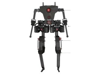 Render oficial de BRUCE, de cuerpo entero.
