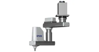 Vista oficial del robot Epson RS4 — 550 mm.