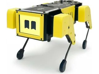 Cuadrúpedo Mini Pupper 2 amarillo de MangDang.