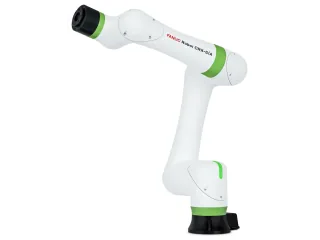 Vista oficial del robot FANUC CRX-5iA.