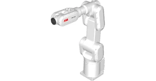 Render del ABB IRB 1200-5/0.9 Gen2 en la biblioteca de simulación de RoboDK